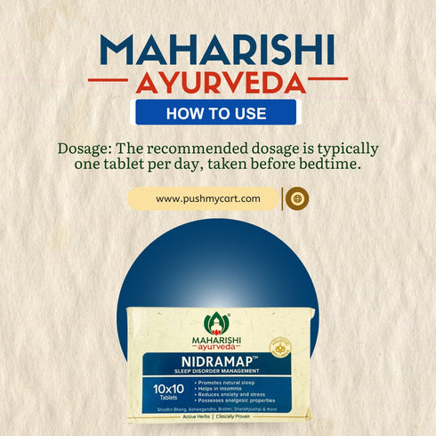 Maharishi Ayurveda Nidramap Tablets